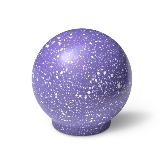 Image of Pakamera Purple &amp; White Melange - Gałka Ren