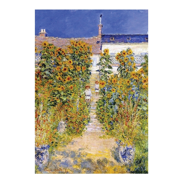 Image of Pakamera Kartka Premium - Claude Monet Ogród artysty w V