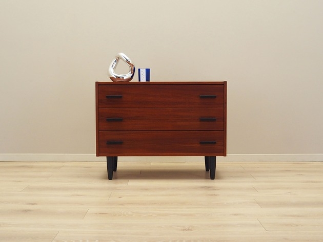 Image of Pakamera Komoda tekowa, duński design, lata 80, produkcja: Dania