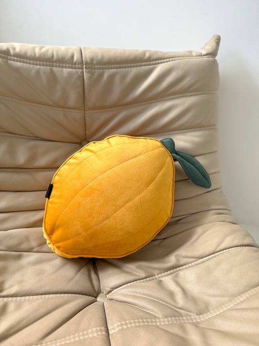 Image of Pakamera Welurowa poduszka dekoracyjna buongiorno