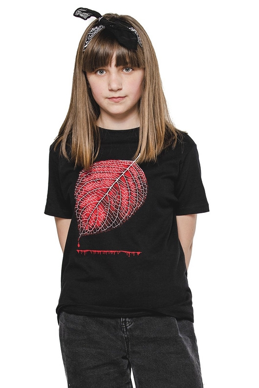 Image of Pakamera T-shirt dziecięcy UNDERWORLD Leaf