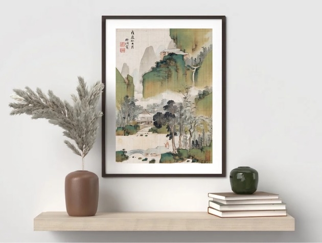 Image of Pakamera PLAKAT dekoracyjny japońska ilustracja grafika
