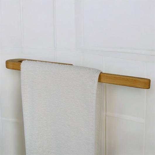 Image of Pakamera Olchowy minimalistyczny wieszak ścienny na ręczniki do łazienki