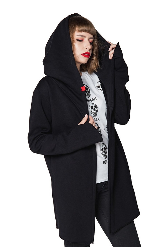 Image of Pakamera Bluza asymetryczna Assassin UNDERWORLD czarna