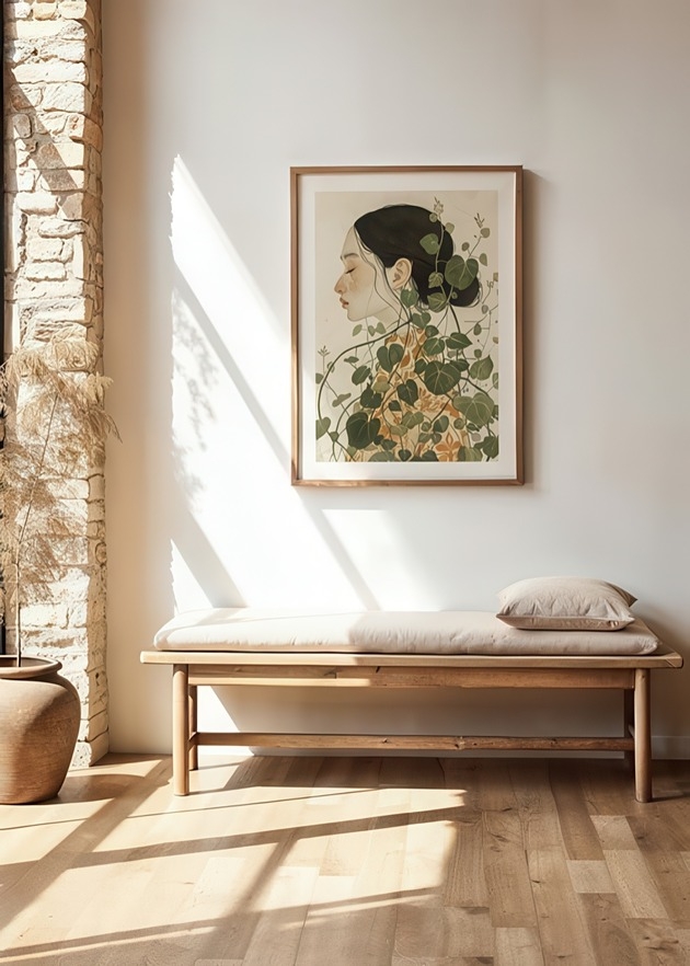 Image of Pakamera Plakat Zrośnięta z Naturą Dusza
