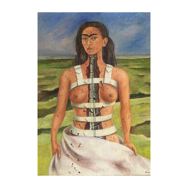 Image of Pakamera Kartka Premium - Frida Kahlo Broken Column