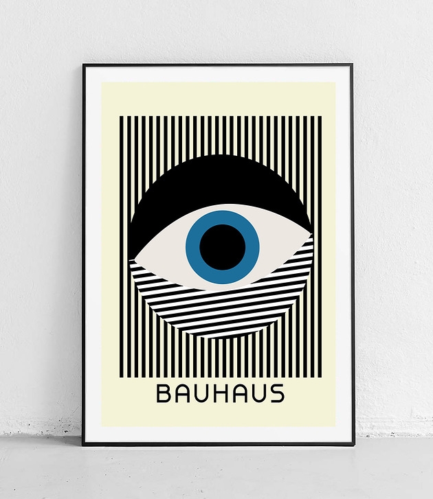 Image of Plakat Oko Geometrii: Bauhaus