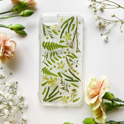 Image of Pakamera Etui na telefon- zielone różności