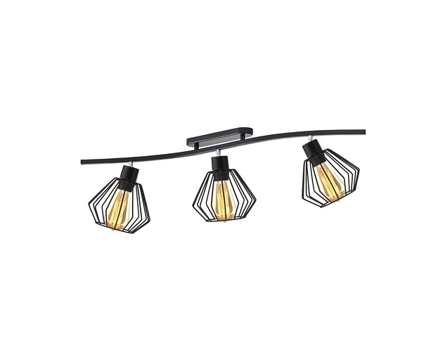 Image of Pakamera Lampa wisząca 3-punktowa z regulacją kąta padania światła RYGA LOFT
