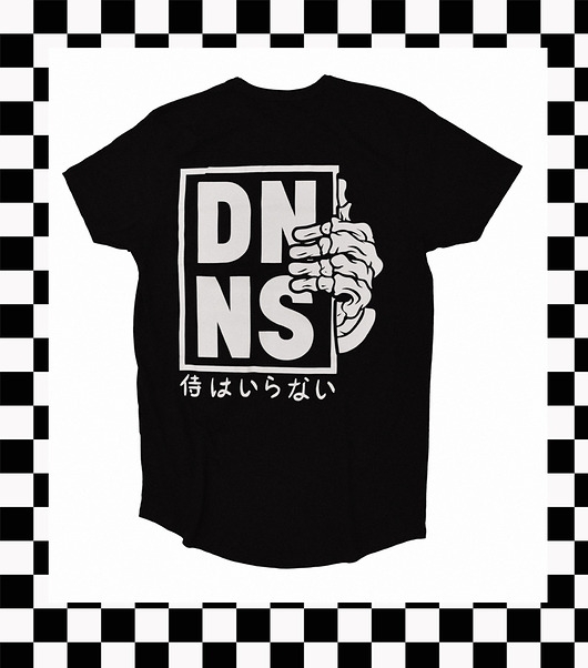 Image of Czarna długa koszulka organic DNNS