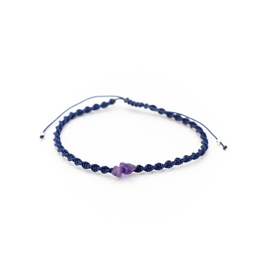 Image of Pakamera Bransoletka amulet z ametystem - spokojny umysł