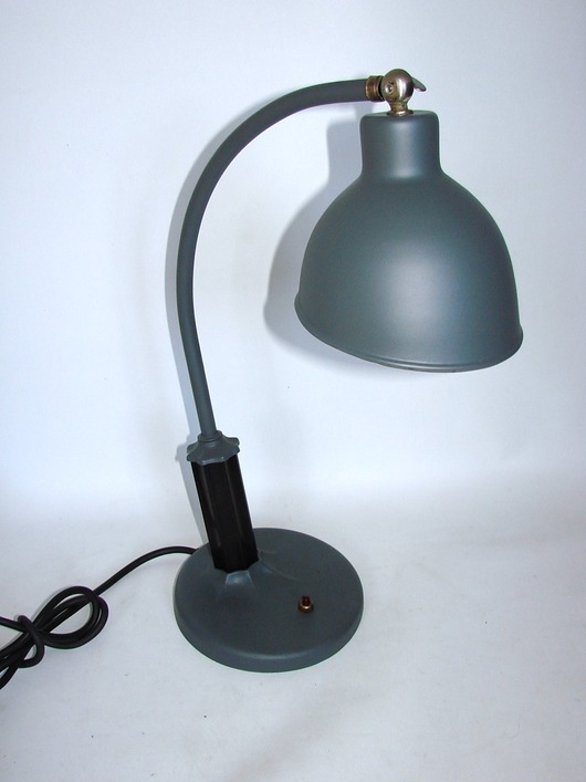 Image of Pakamera Lampka biurkowa Bauhaus, MOLITOR CHRISTIAN DELL lata 30