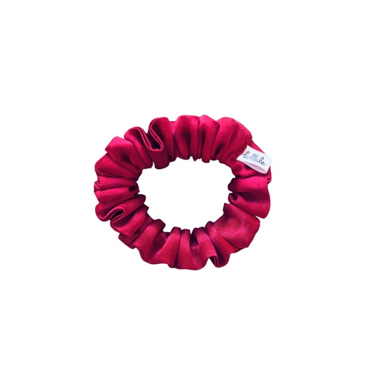 Image of Pakamera Mała jedwabna gumka do włosów scrunchie / kollale basic