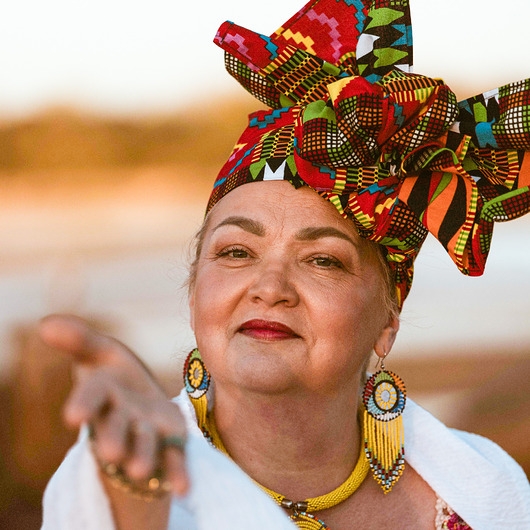 Image of Chusta na turban KENTE KOKOTO