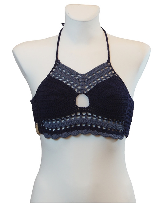 Image of Pakamera Top / bralet na szydełku na lato ze 100 procent bawelny rozmiar S