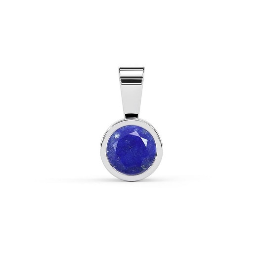 Image of Pakamera Stack me - Srebrna zawieszka z lapisem lazuli