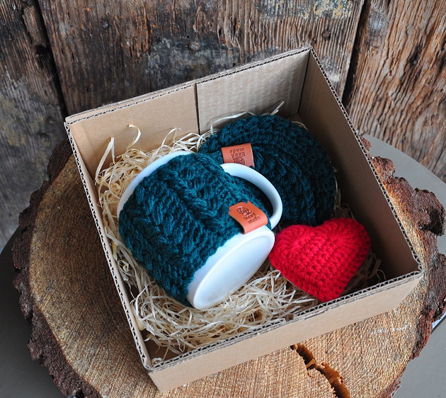 Image of Pakamera Dzień Matki box prezentwowy- kubek, podkładka, serce