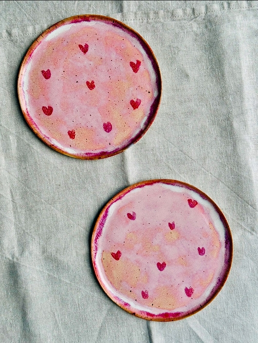 Image of Talerz deserowy HEARTS