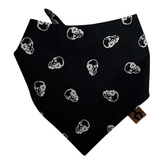 Image of Pakamera Stylowa bandana dla psa Czaszki