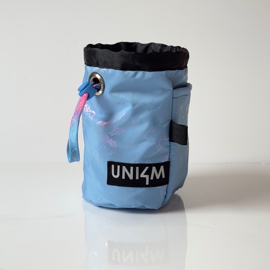 Image of Pakamera Blue Rainbow Unicorns Chalk Bag