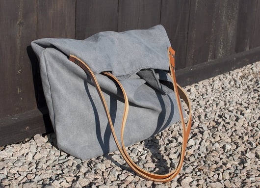Image of Pakamera Torba tote XXL - ciemnoszara