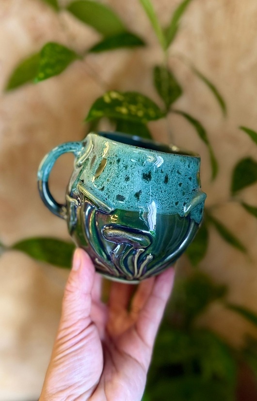 Image of Pakamera Kubek ceramiczny - Grzyb