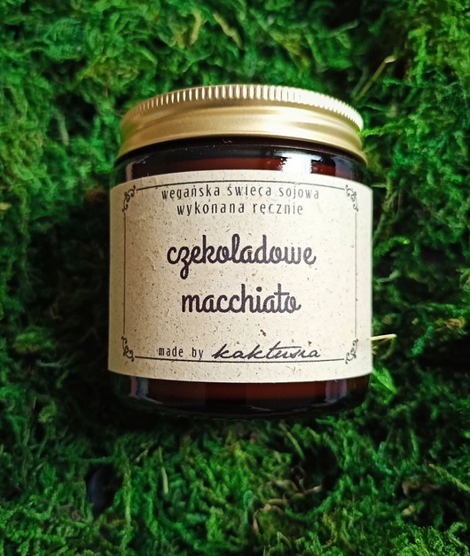 Image of CZEKOLADOWE MACCHIATO - świeca sojowa 120ml