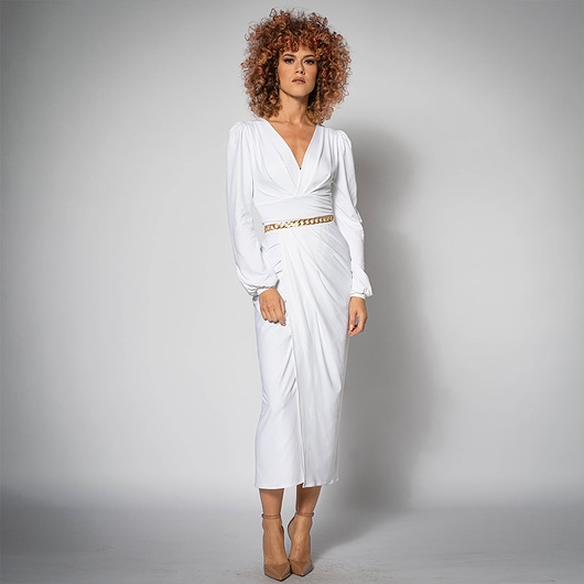 Image of Diva White - sukienka ślubna w stylu boho
