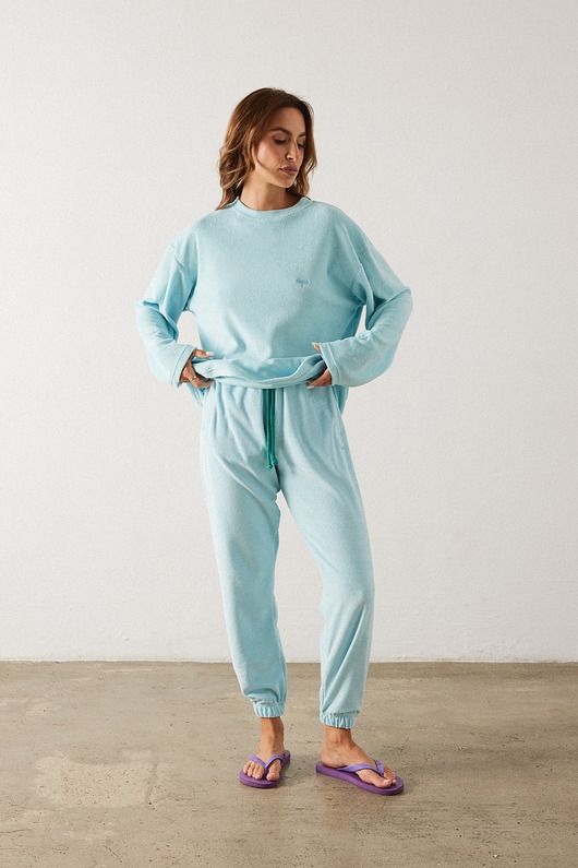 Image of Pakamera Bluza ISABEL aqua
