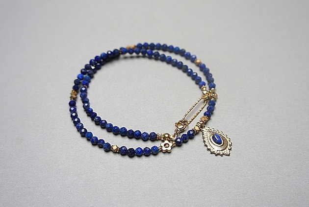 Image of Pakamera Lapis lazuli vol. 16 /choker/ - Szlachetna kolekcja