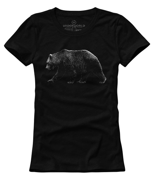 Image of Pakamera T-shirt damski UNDERWORLD Bear