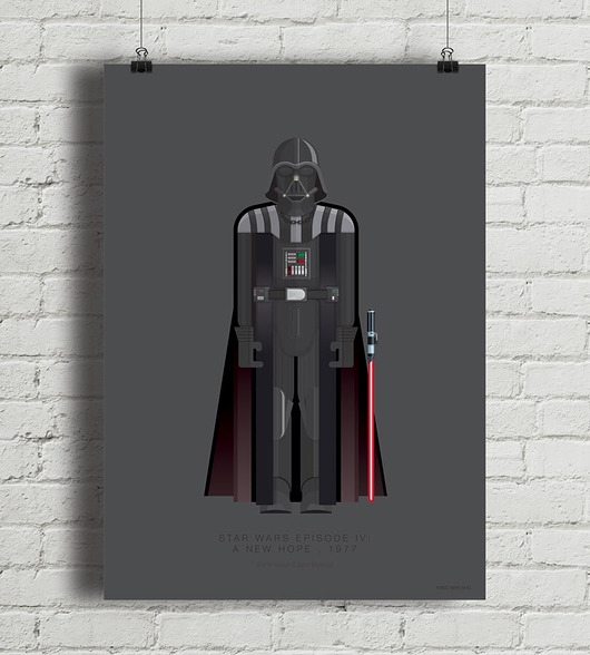 Image of Plakat Star Wars - Darth Vader