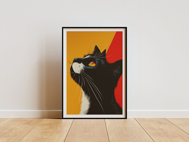 Image of Plakat - Cat