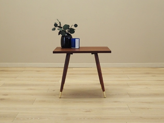 Image of Pakamera Stolik tekowy, duński design, lata 70, produkcja: Dania