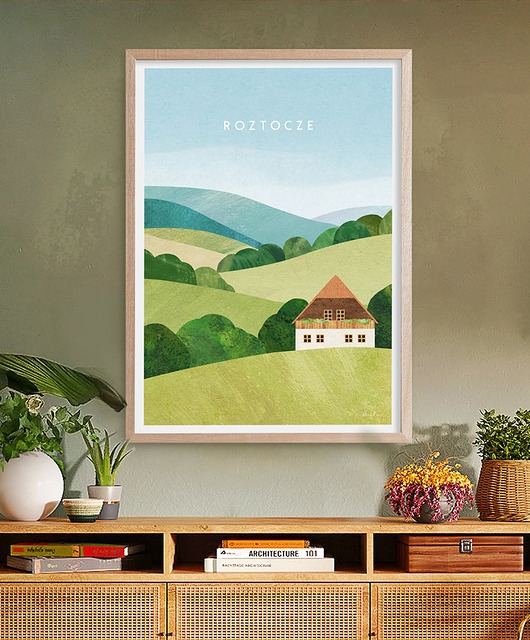 Image of Pakamera Roztocze - Zielona Kraina - plakat 50x70 cm
