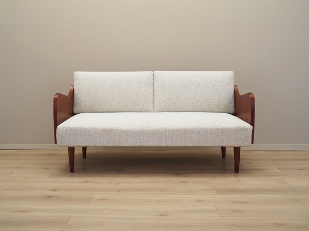 Image of Pakamera Sofa beżowa, duński design, lata 70, produkcja: Dania