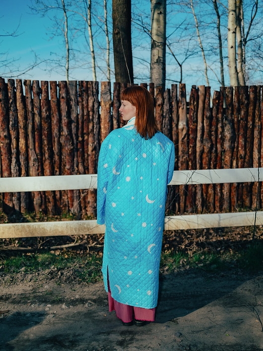 Image of Pakamera Płaszcz Celestial Blue