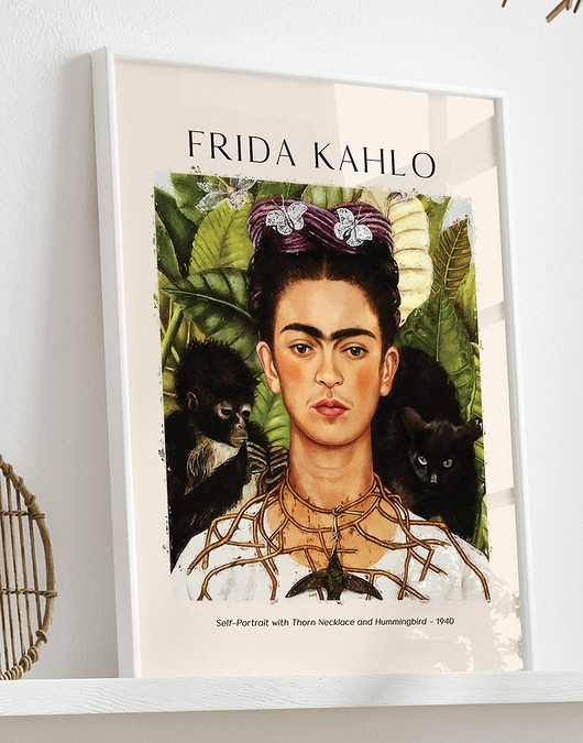 Image of Plakat Reprodukcja Frida Kahlo - Autoportret