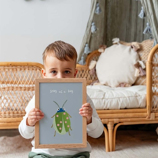 Image of Pakamera Plakat Mały Owad - Plakaty Na Ścianę Dla Dzieci