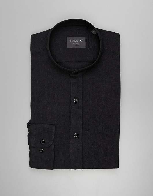 Image of Pakamera Koszula limido 00562 czarny slim fit