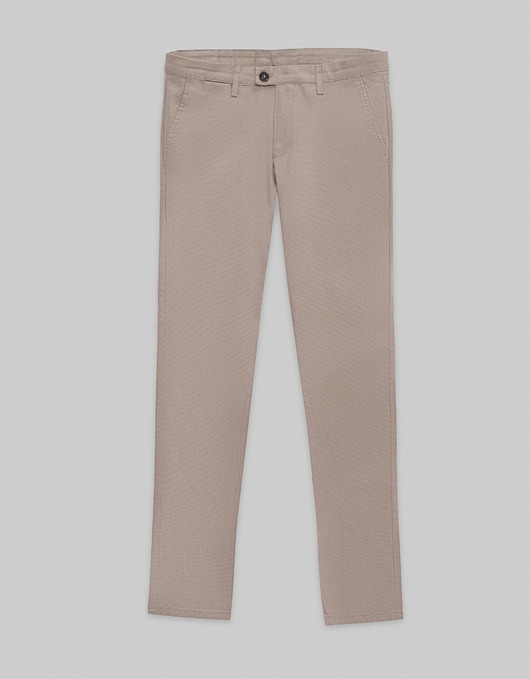 Image of Pakamera Spodnie albiano beżowe slim fit