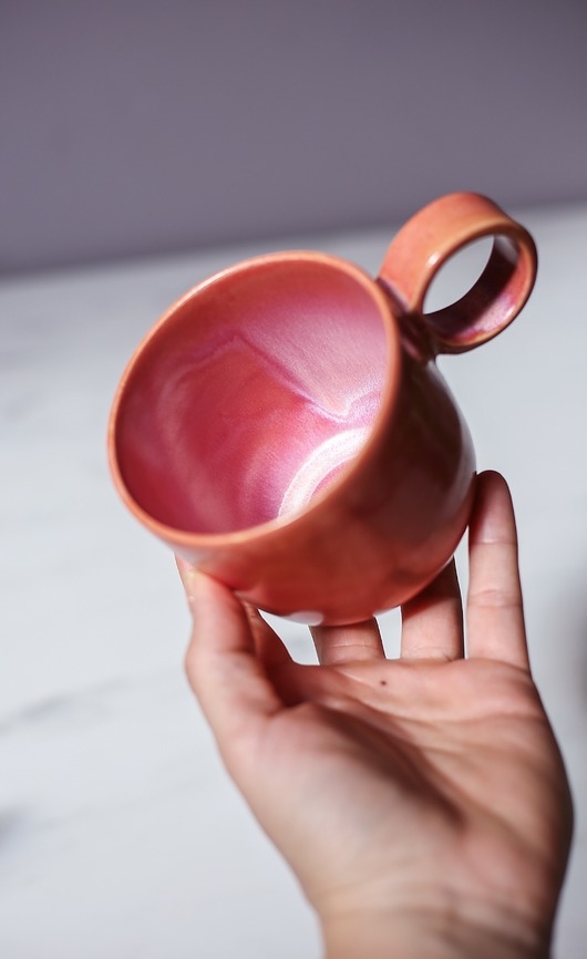 Image of Pakamera Ceramiczny kubek Koral 300 ml