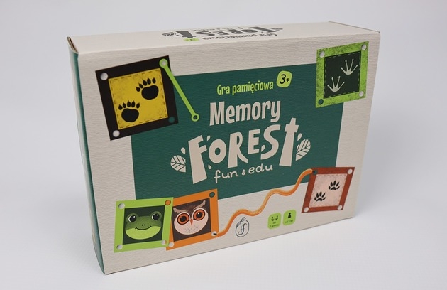 Image of MEMORY Gra pamięciowa z leśnymi zwierzętami