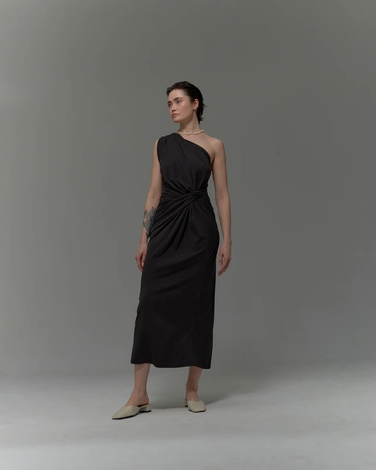 Image of Pakamera Sukienka Linea black modal
