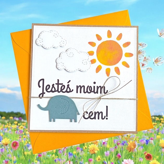 Image of Pakamera Jesteś moim SŁOŃcem - urocza kartka dla słoneczka - NEW