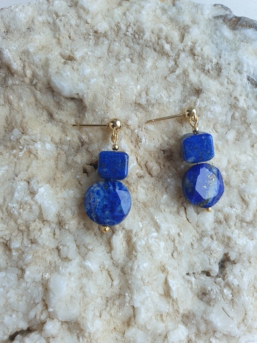 Image of Kolczyki NEO lapis lazuli