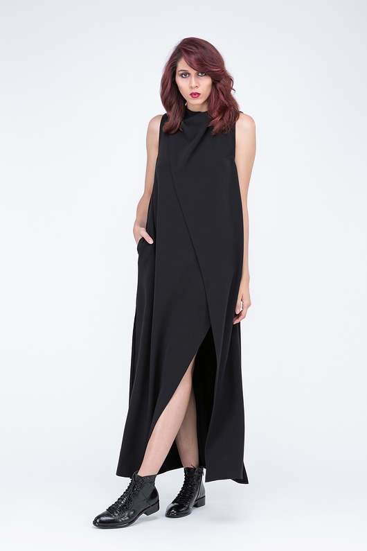 Image of Karima overlapped dressi