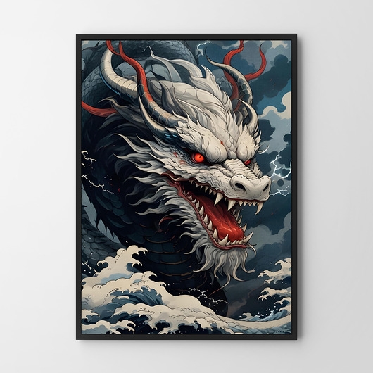Image of Pakamera Plakat Smok v1 Azja