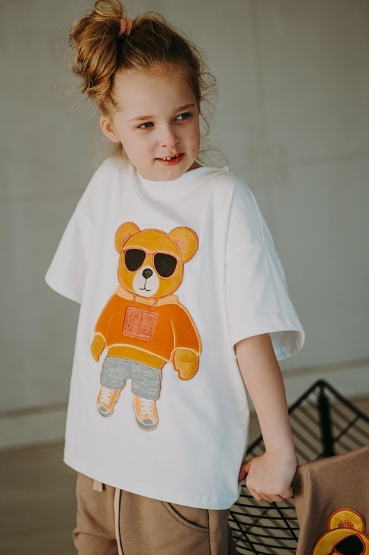 Image of Pakamera T-shirt oversize Barry Teddy