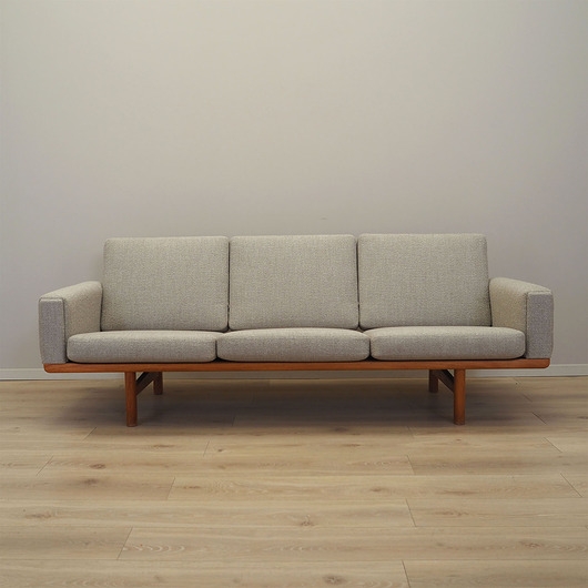 Image of Sofa jesionowa, lata 60, duński design, Hans. J. Wegner, Getama